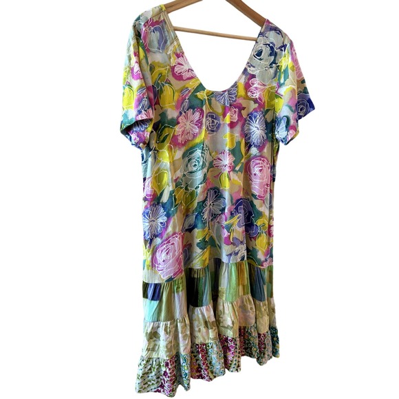 Jams World Vintage Hattie Mixed Floral Print Dress - Picture 2 of 6